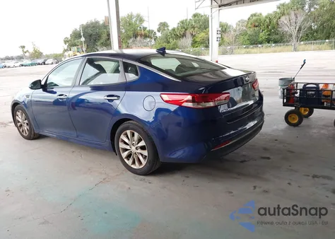 2016 Kia Optima Lx z USA, uszkodzony, nr VIN 5XXGT4L34GG016651